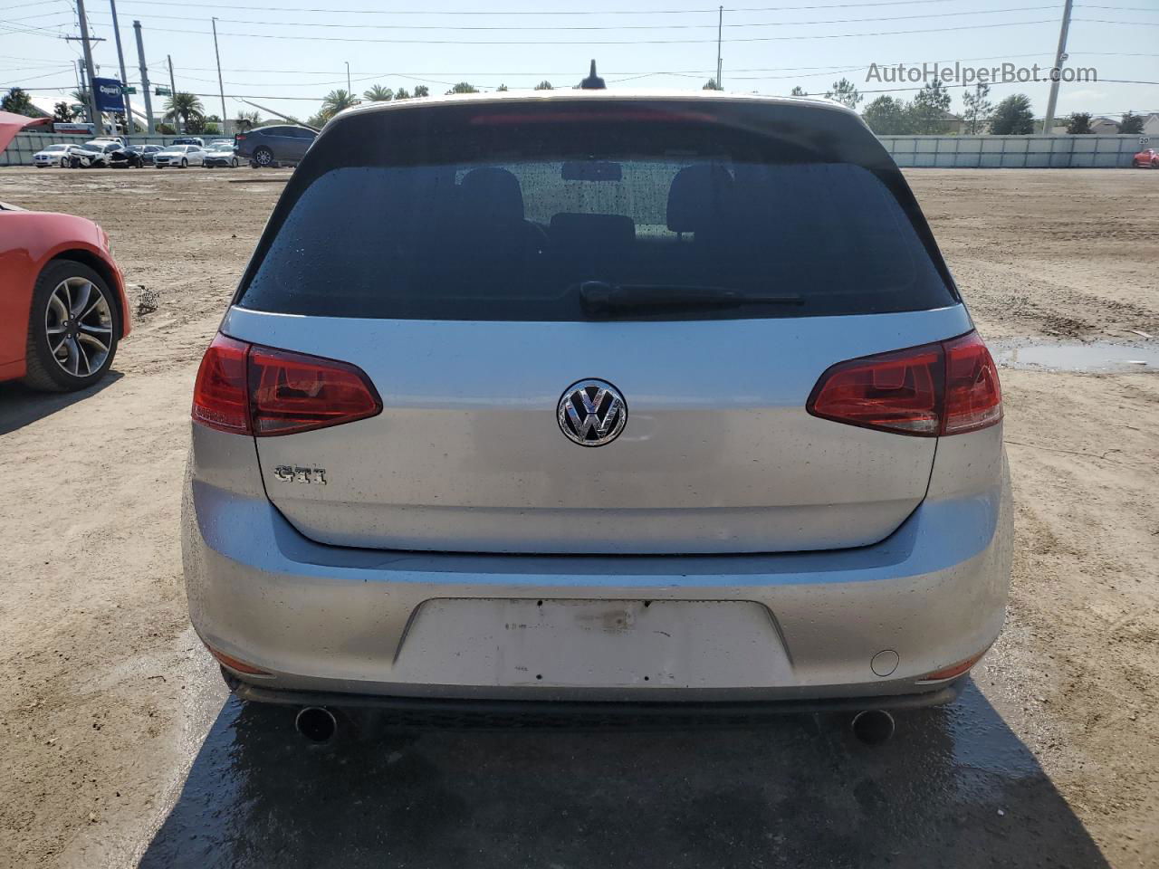 2016 Volkswagen Gti S/se Silver vin: 3VW5T7AU8GM064265