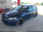 2017 Volkswagen Golf Gti Autobahn 4-door/s 4-door/se 4-door/sport 4-door Blue vin: 3VW5T7AU8HM019859