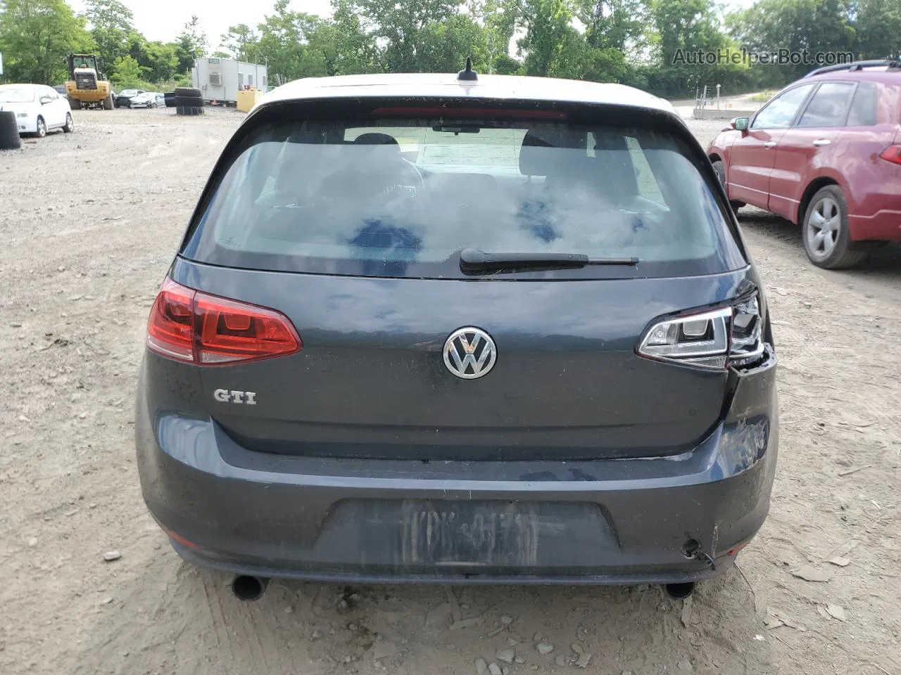 2017 Volkswagen Gti S Charcoal vin: 3VW5T7AU8HM042509