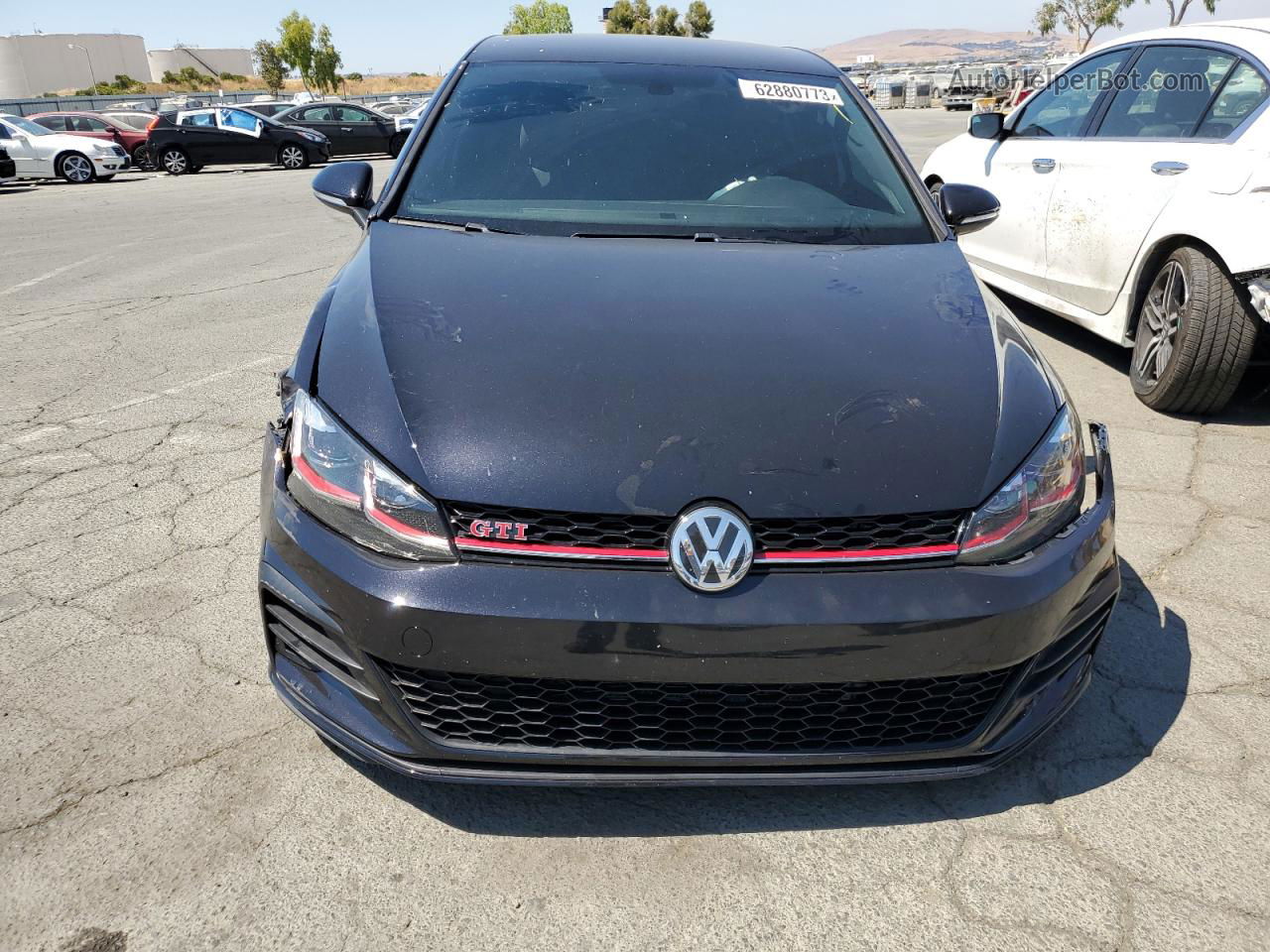 2019 Volkswagen Gti S Black vin: 3VW5T7AU8KM005032