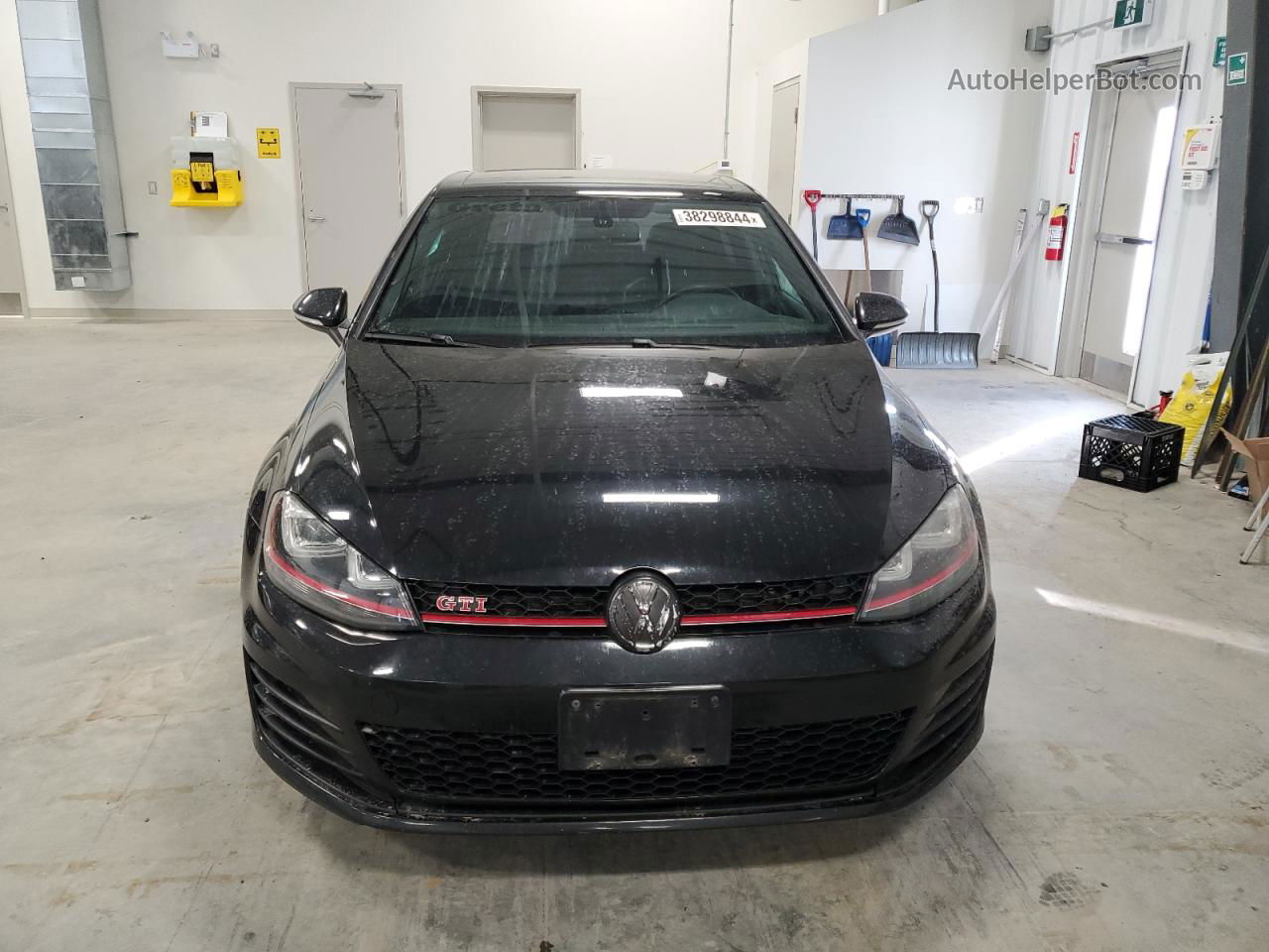 2015 Volkswagen Gti  Black vin: 3VW5T7AU9FM008222