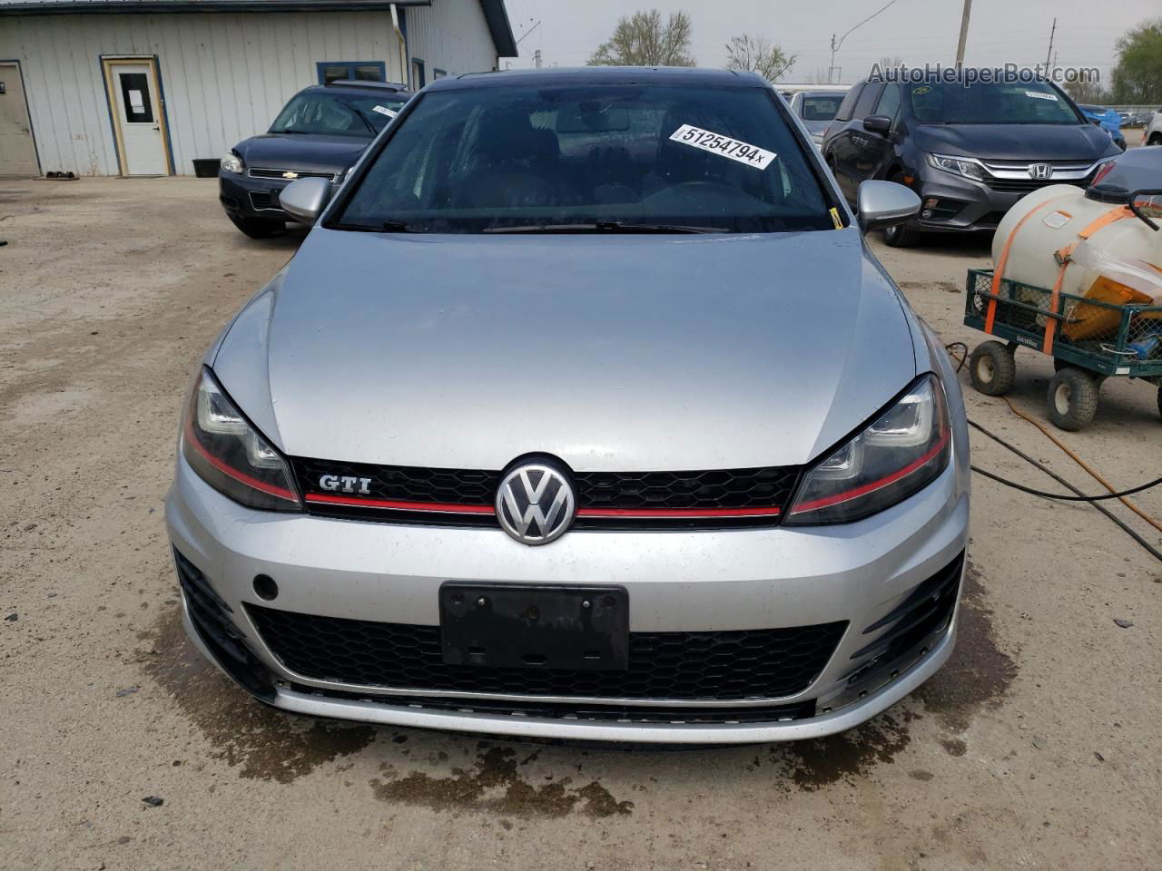 2016 Volkswagen Gti S/se Silver vin: 3VW5T7AU9GM051329