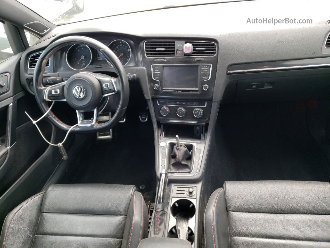 2016 Volkswagen Gti S/se Серебряный vin: 3VW5T7AU9GM051329