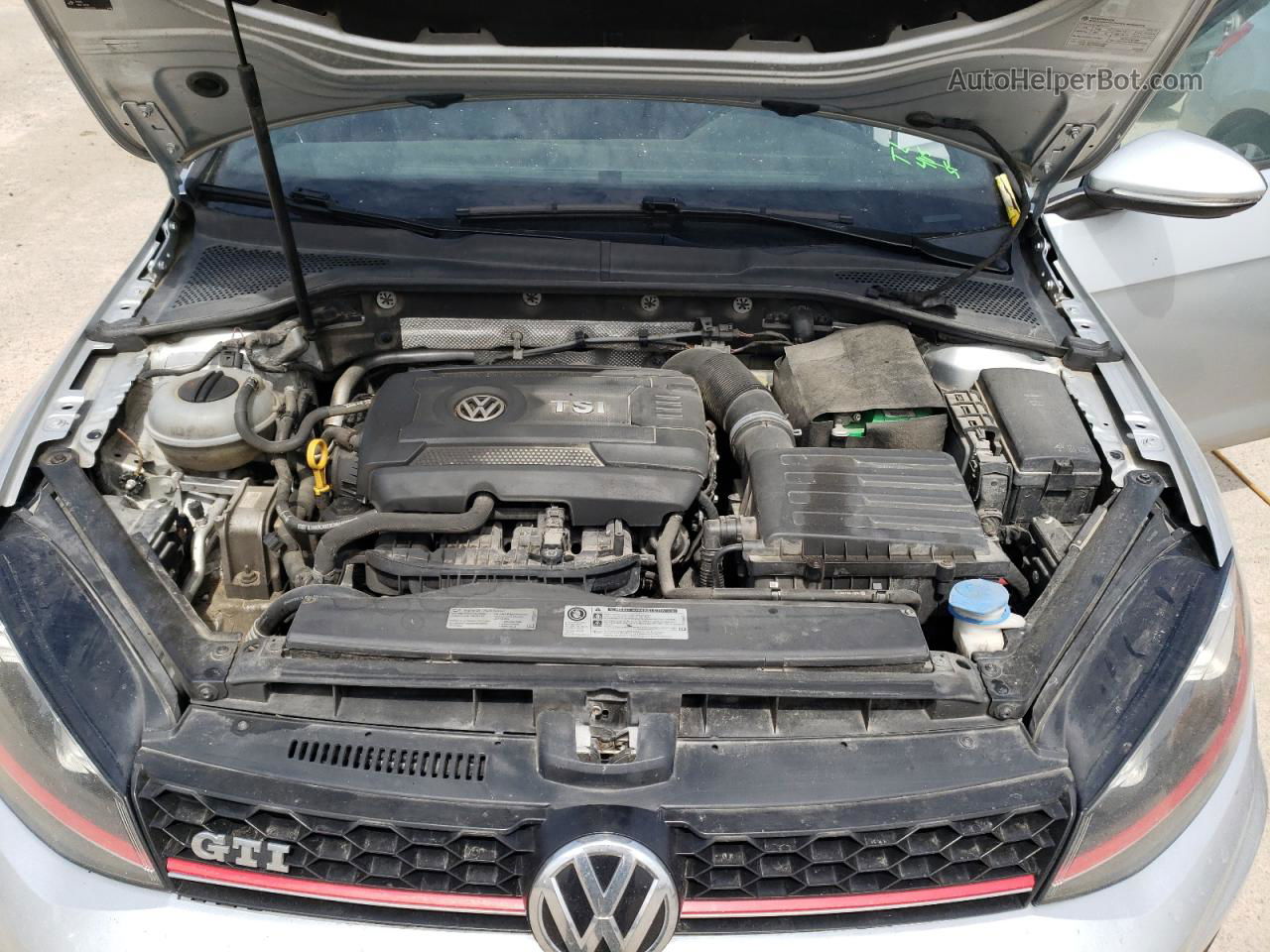 2016 Volkswagen Gti S/se Серебряный vin: 3VW5T7AU9GM051329