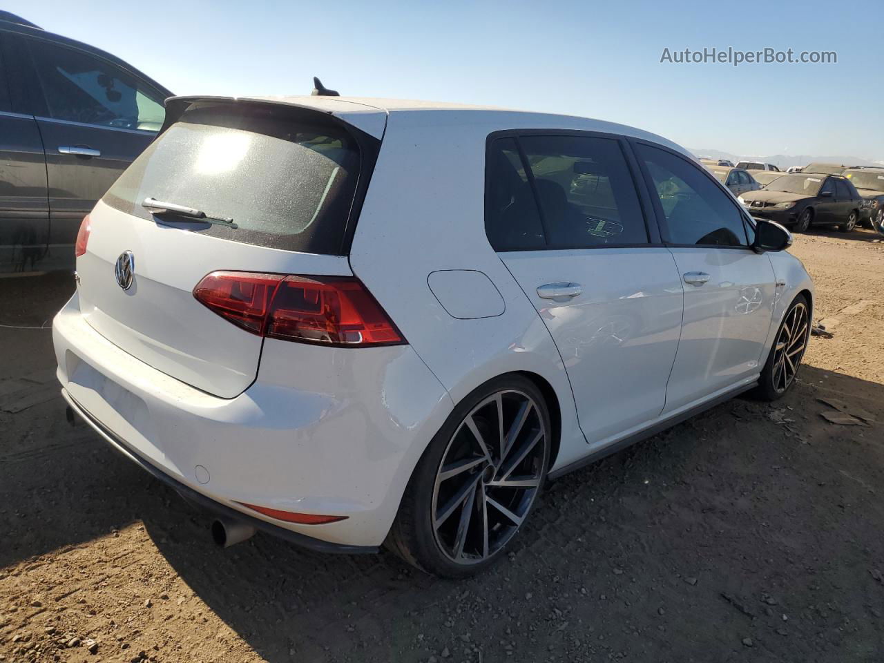 2016 Volkswagen Gti S/se Белый vin: 3VW5T7AU9GM059057