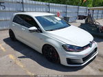 2017 Volkswagen Golf Gti Autobahn 4-door/s 4-door/se 4-door/sport 4-door Белый vin: 3VW5T7AU9HM034709