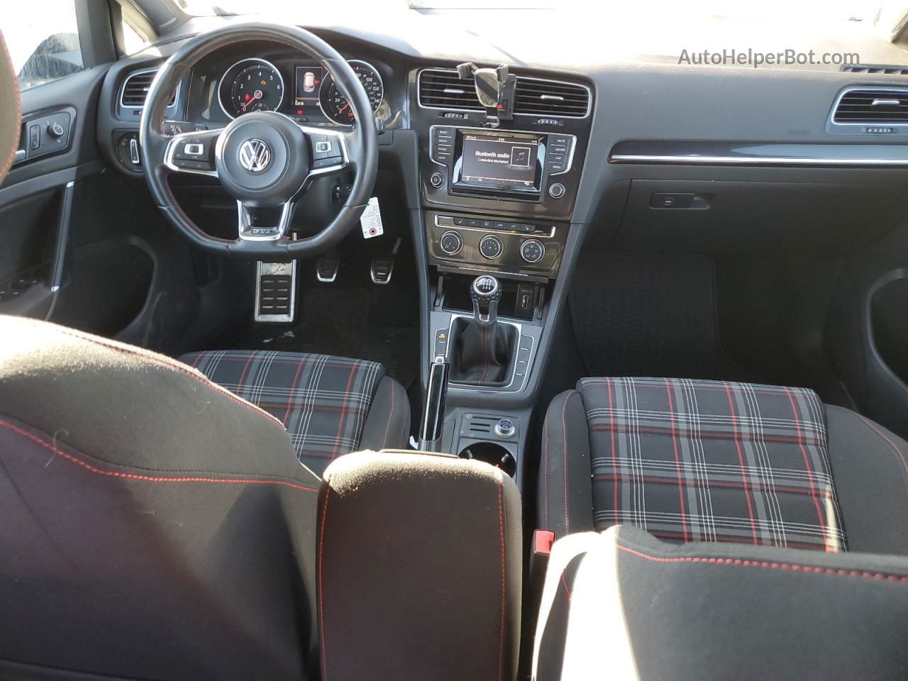 2015 Volkswagen Gti  Синий vin: 3VW5T7AUXFM015485