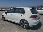 2015 Volkswagen Gti  White vin: 3VW5T7AUXFM032402