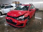 2015 Volkswagen Gti  Red vin: 3VW5T7AUXFM102237