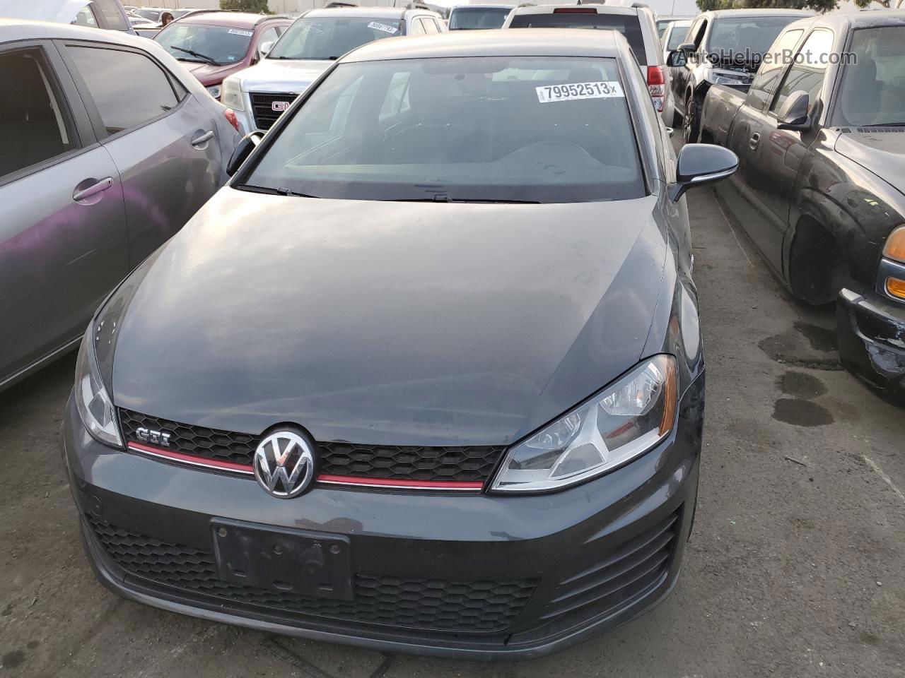 2016 Volkswagen Gti S/se Серый vin: 3VW5T7AUXGM013737