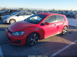 2016 Volkswagen Golf Gti S 4-door Red vin: 3VW5T7AUXGM063750