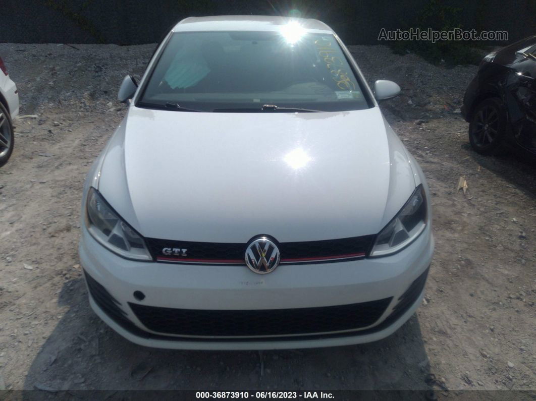 2017 Volkswagen Golf Gti S Неизвестно vin: 3VW5T7AUXHM003274