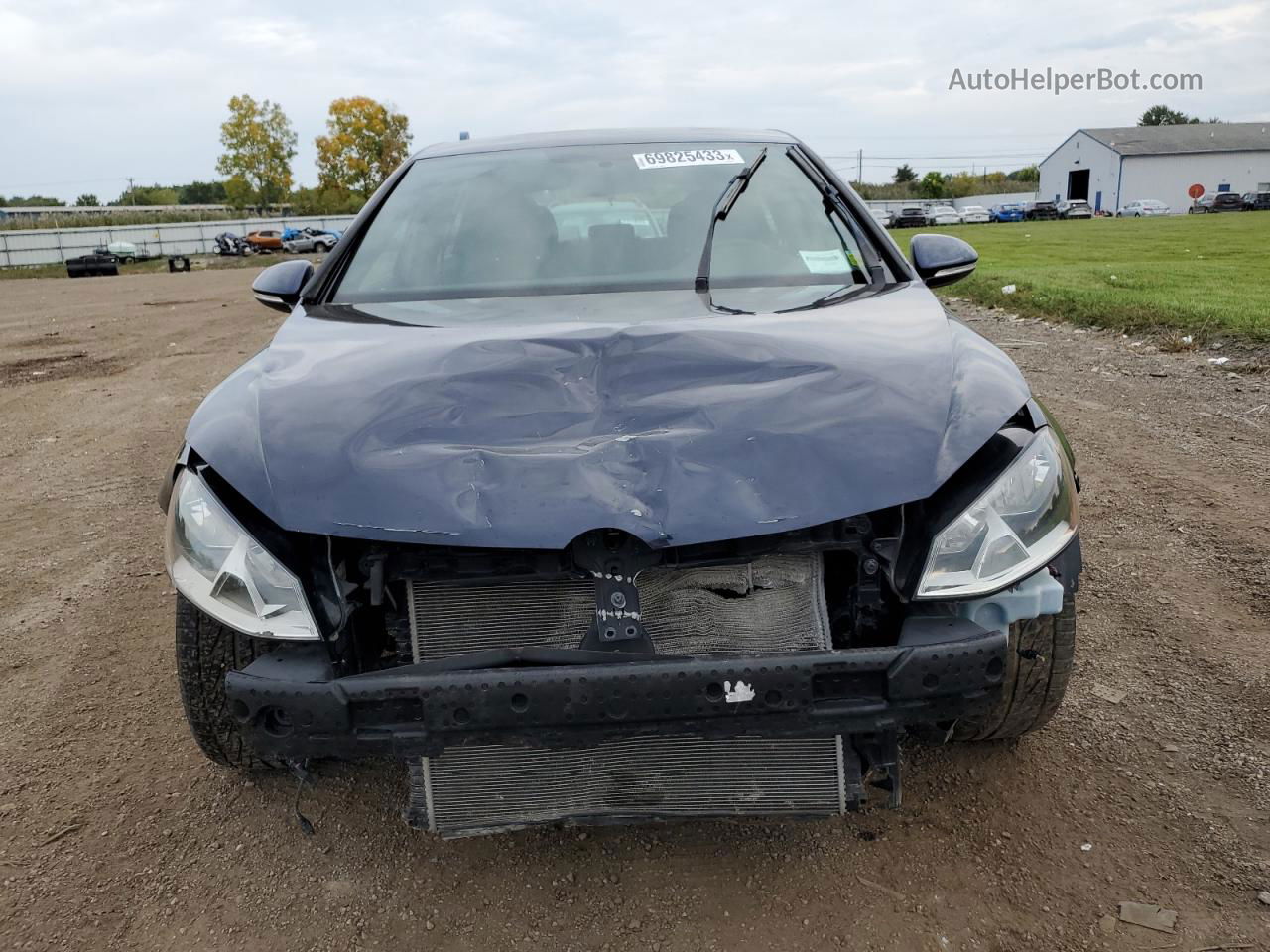 2017 Volkswagen Gti S Blue vin: 3VW5T7AUXHM006014