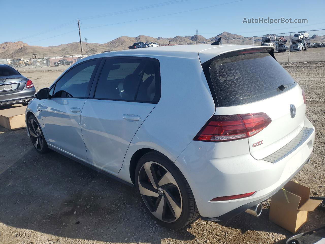 2019 Volkswagen Gti S Белый vin: 3VW5T7AUXKM011530