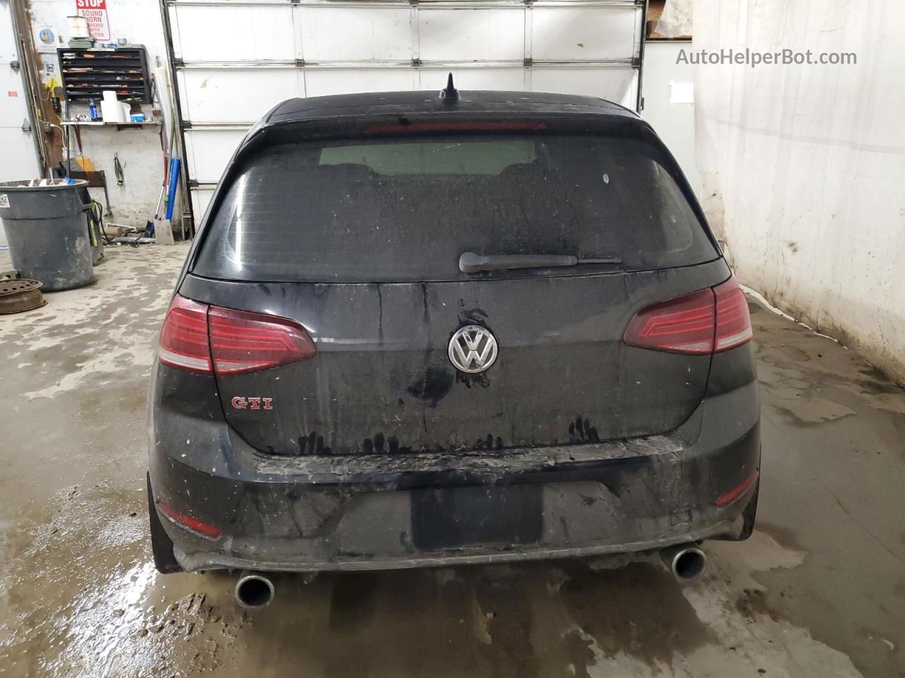 2019 Volkswagen Gti S Black vin: 3VW5T7AUXKM037433