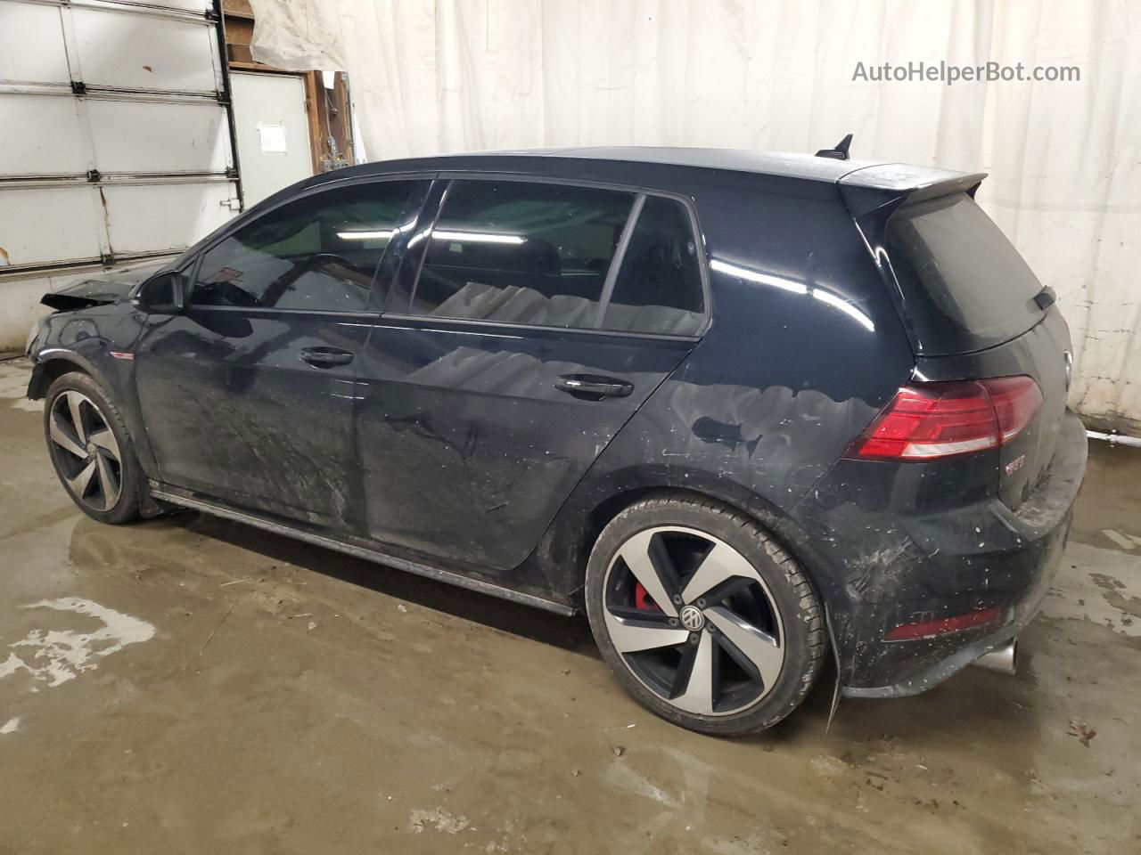 2019 Volkswagen Gti S Black vin: 3VW5T7AUXKM037433