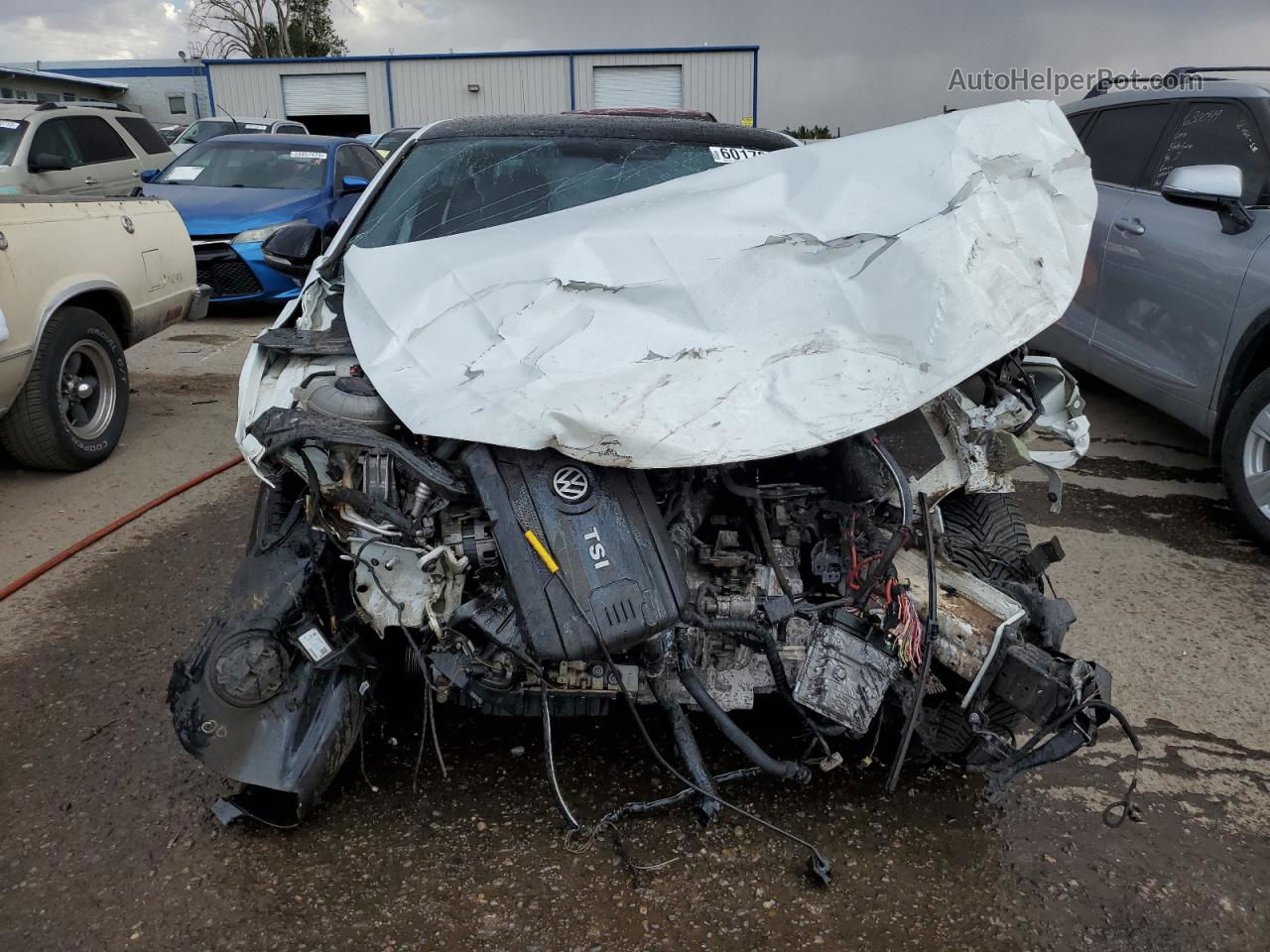 2019 Volkswagen Jetta Gli White vin: 3VW5T7BU2KM152204