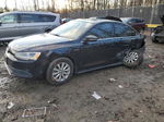 2014 Volkswagen Jetta Hybrid Black vin: 3VW637AJ2EM230755