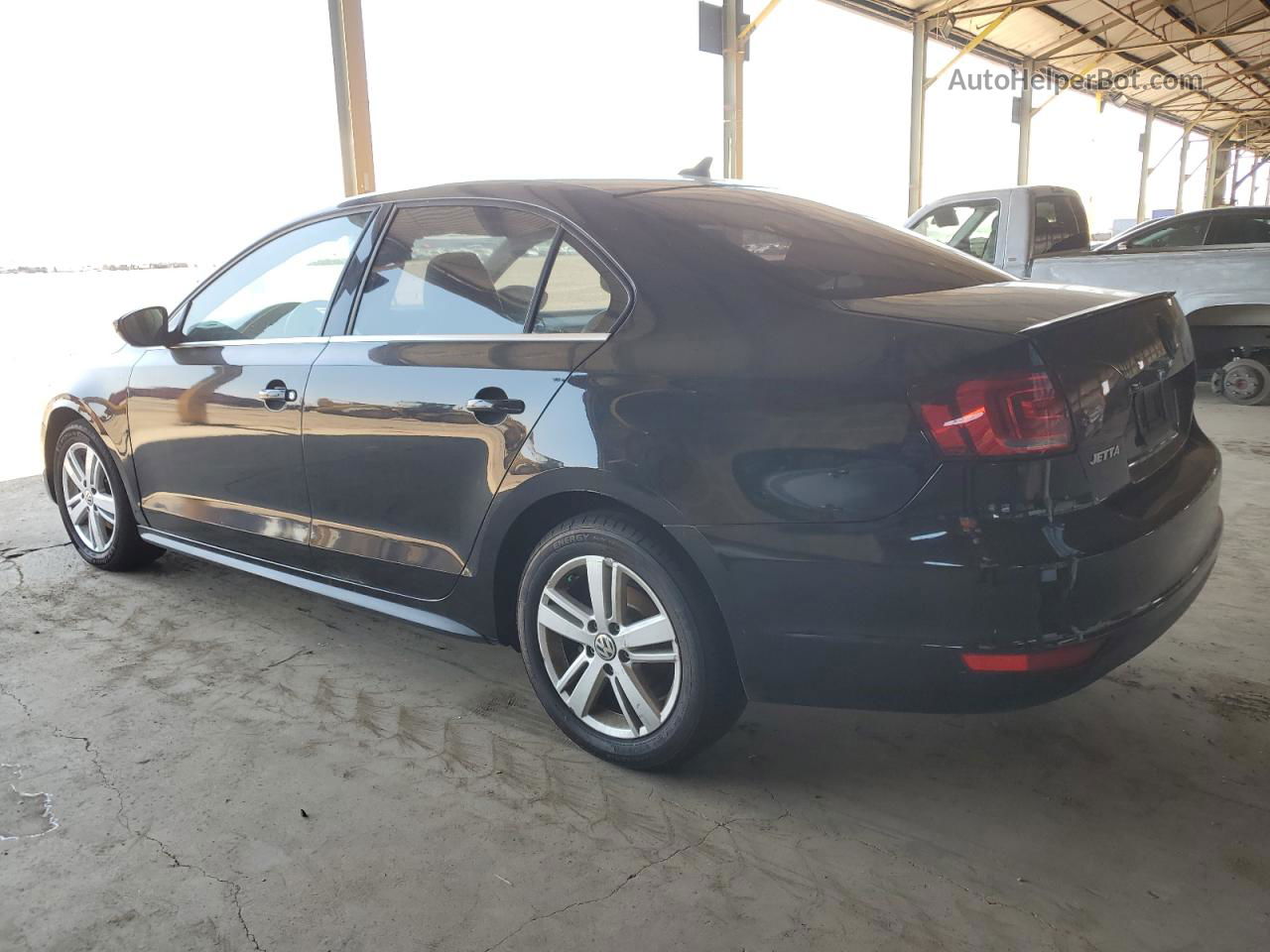 2014 Volkswagen Jetta Hybrid Черный vin: 3VW637AJ3EM331626