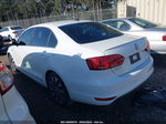 2014 Volkswagen Jetta Hybrid Sel Premium Белый vin: 3VW637AJ3EM332274