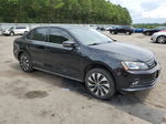 2016 Volkswagen Jetta Hybrid Black vin: 3VW637AJ3GM390212