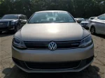 2013 Volkswagen Jetta Hybrid Beige vin: 3VW637AJ6DM275731