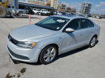 2013 Volkswagen Jetta Hybrid Silver vin: 3VW637AJ6DM294165