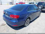 2013 Volkswagen Jetta Hybrid Sel Premium Blue vin: 3VW637AJ7DM219040