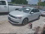 2013 Volkswagen Jetta Hybrid Sel Premium Silver vin: 3VW637AJ7DM231446