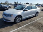 2013 Volkswagen Jetta Hybrid Silver vin: 3VW637AJ8DM246134