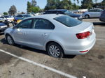 2013 Volkswagen Jetta Hybrid Silver vin: 3VW637AJ8DM246134