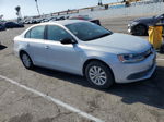 2013 Volkswagen Jetta Hybrid Silver vin: 3VW637AJ8DM246134