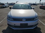 2013 Volkswagen Jetta Hybrid Silver vin: 3VW637AJ8DM246134