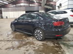 2013 Volkswagen Jetta Hybrid Black vin: 3VW637AJ8DM281031