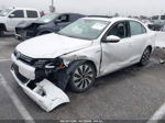 2014 Volkswagen Jetta Hybrid Sel Premium White vin: 3VW637AJ9EM208235