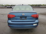 2015 Volkswagen Jetta Hybrid Blue vin: 3VW637AJ9FM427293