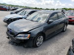 2013 Volkswagen Jetta Hybrid Gray vin: 3VW637AJXDM248516