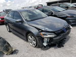 2013 Volkswagen Jetta Hybrid Gray vin: 3VW637AJXDM248516