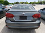 2013 Volkswagen Jetta Hybrid Gray vin: 3VW637AJXDM248516