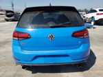 2019 Volkswagen Gti S Blue vin: 3VW6T7AU1KM016197