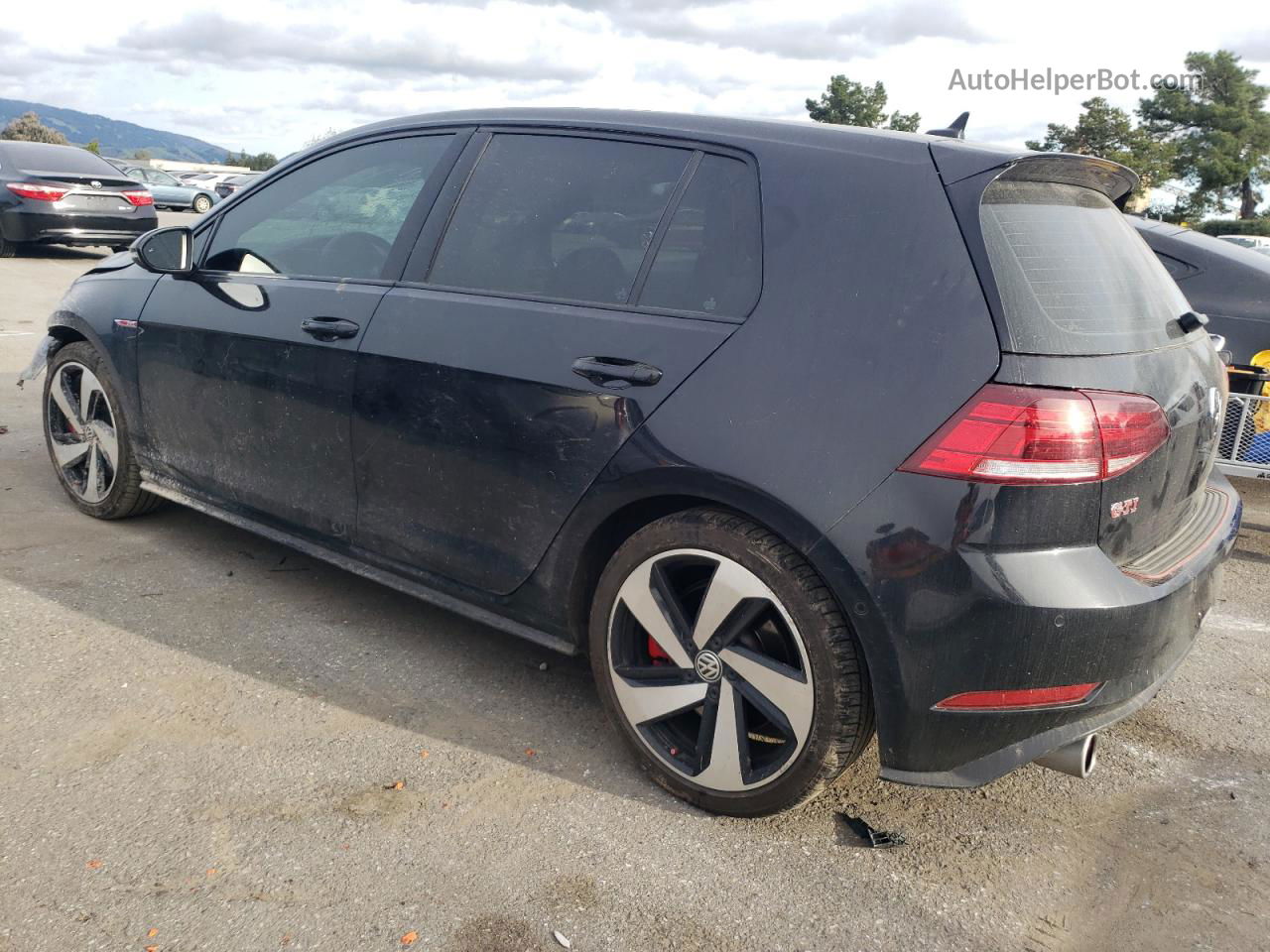 2019 Volkswagen Gti S Black vin: 3VW6T7AU1KM033520