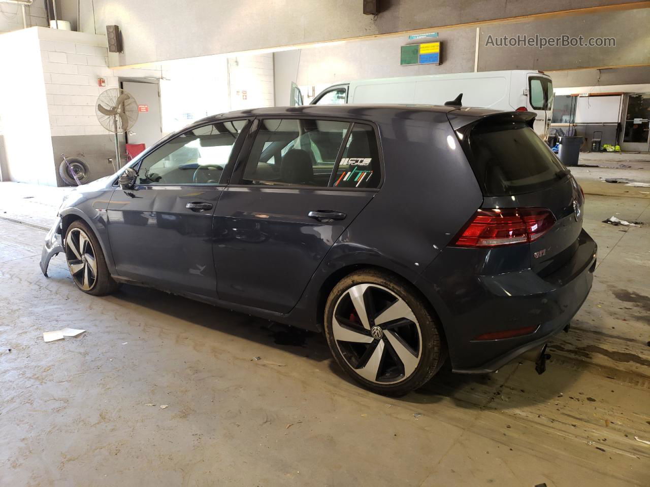 2019 Volkswagen Gti S Серый vin: 3VW6T7AU2KM001532