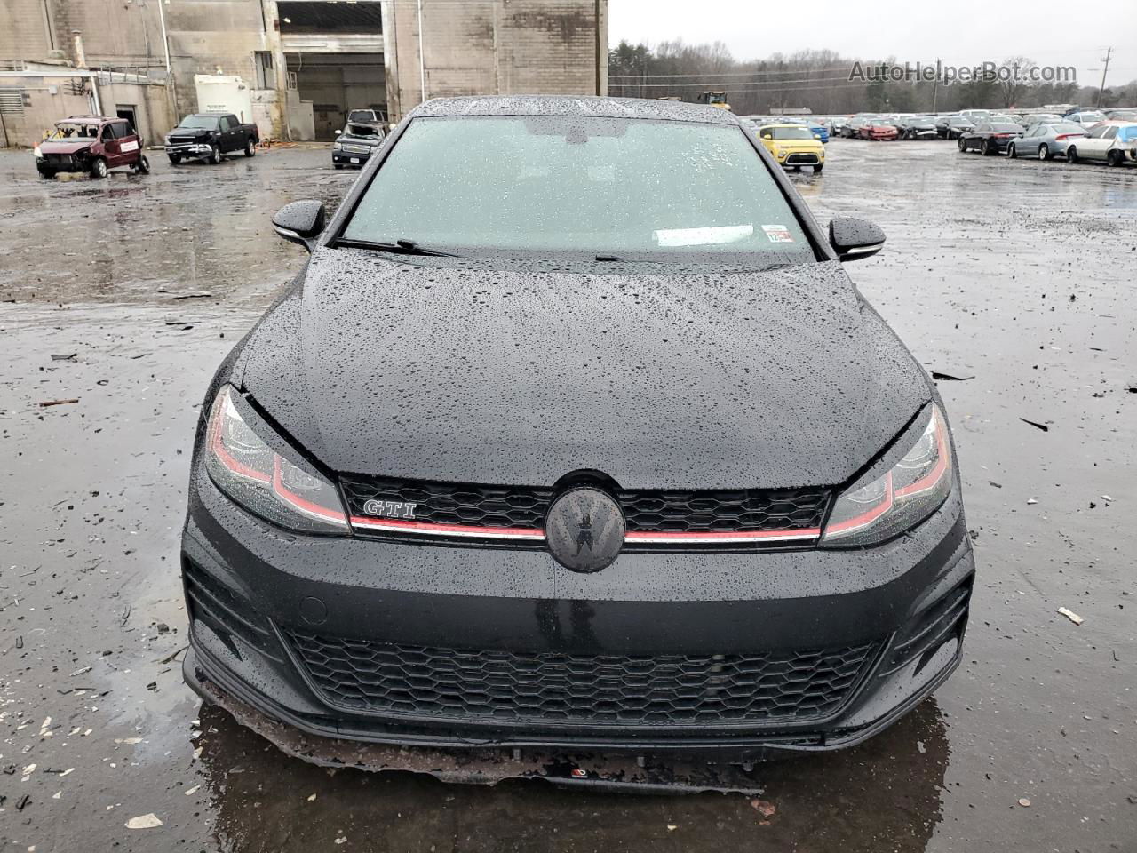 2019 Volkswagen Gti S Черный vin: 3VW6T7AU2KM018802