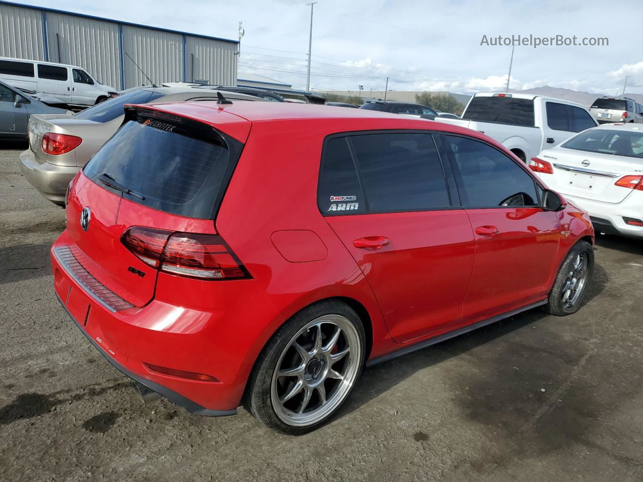 2019 Volkswagen Gti S Red vin: 3VW6T7AU3KM009462