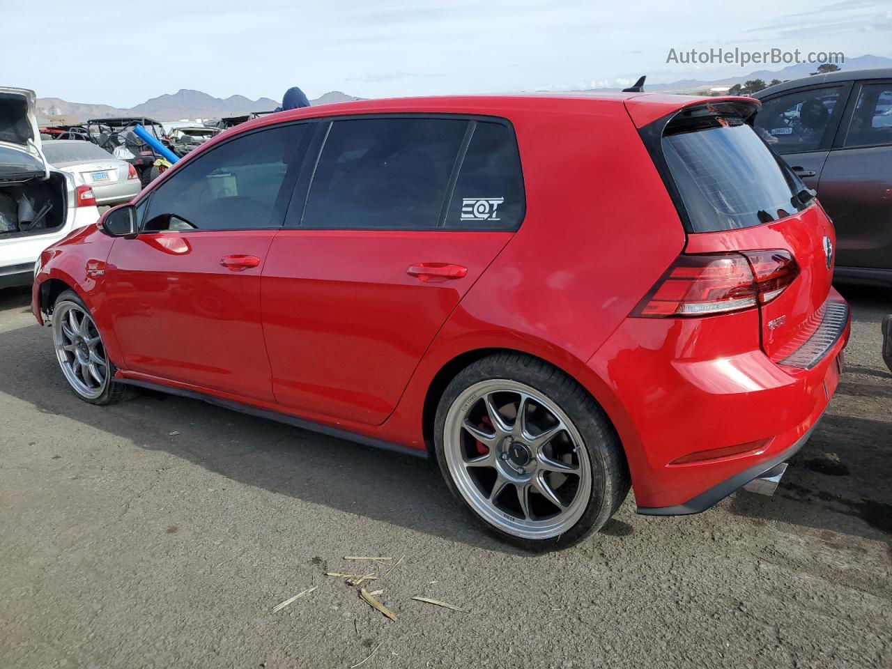 2019 Volkswagen Gti S Red vin: 3VW6T7AU3KM009462