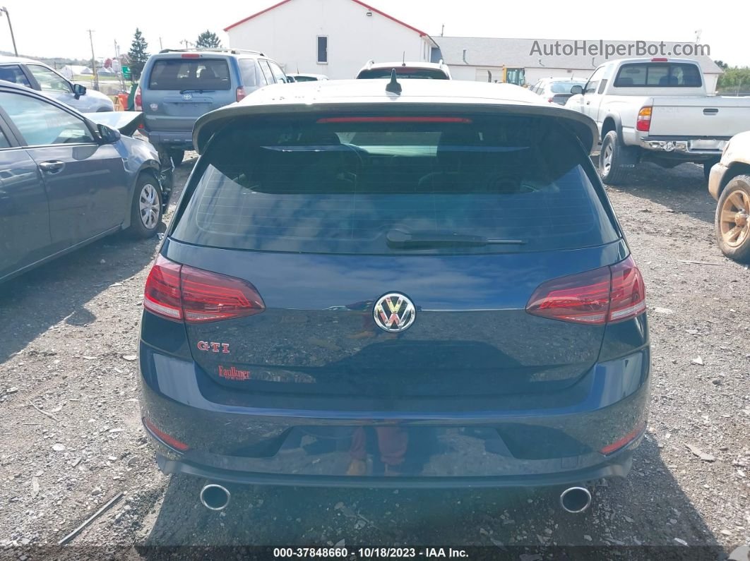2019 Volkswagen Golf Gti S/se/autobahn Черный vin: 3VW6T7AU3KM024060
