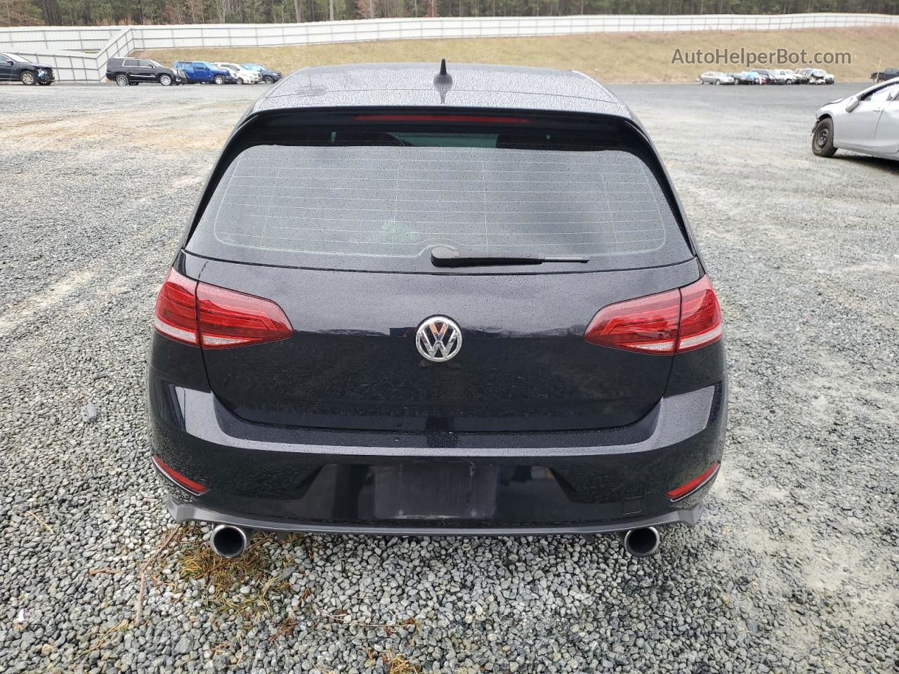 2019 Volkswagen Gti S Black vin: 3VW6T7AU3KM037522