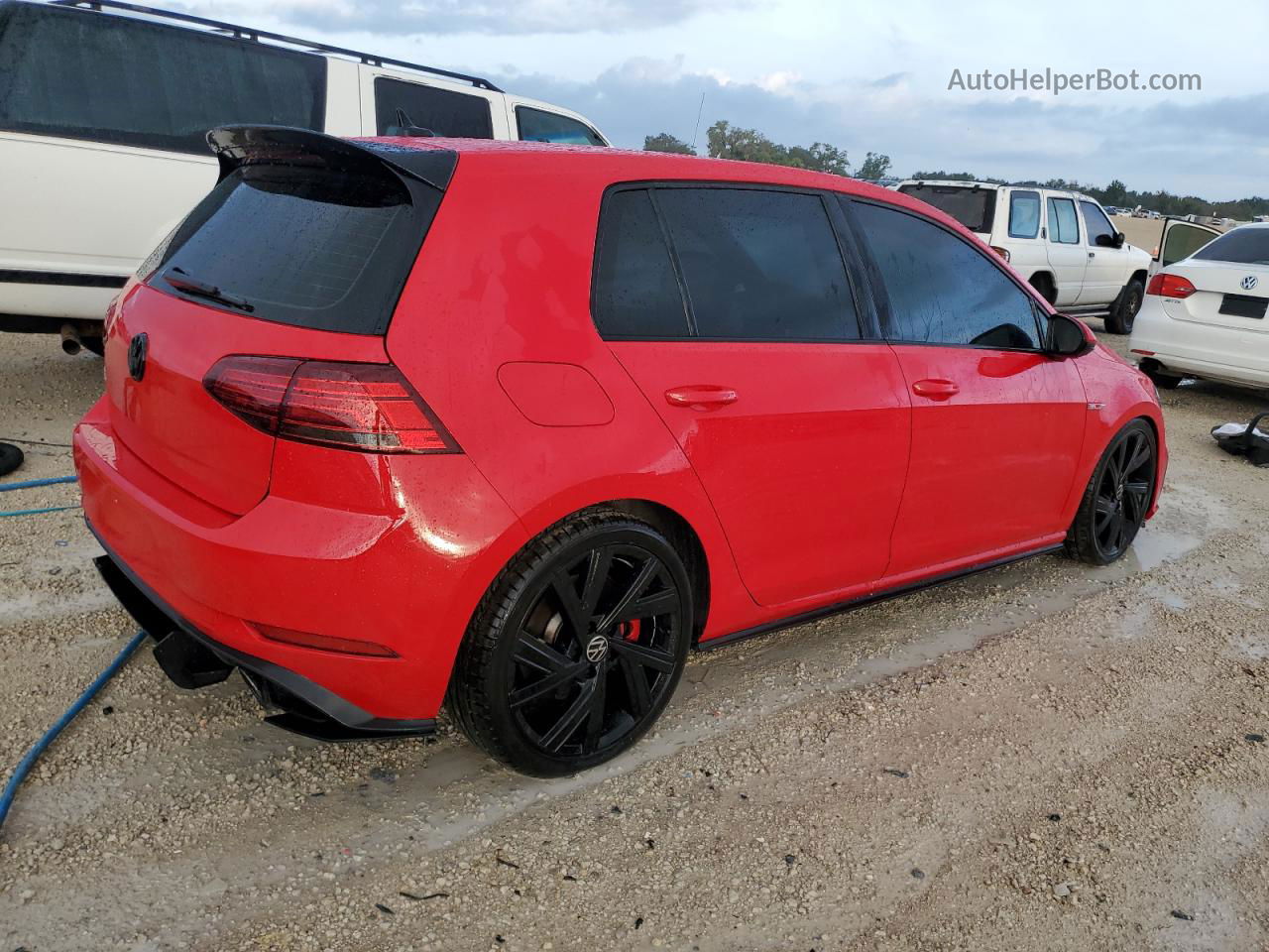 2019 Volkswagen Gti S Красный vin: 3VW6T7AU4KM000379