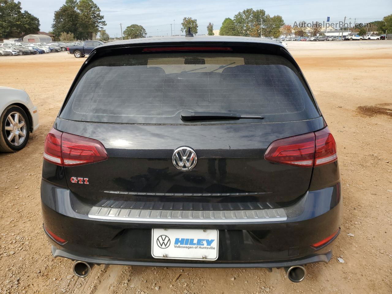 2019 Volkswagen Gti S Black vin: 3VW6T7AU4KM023953