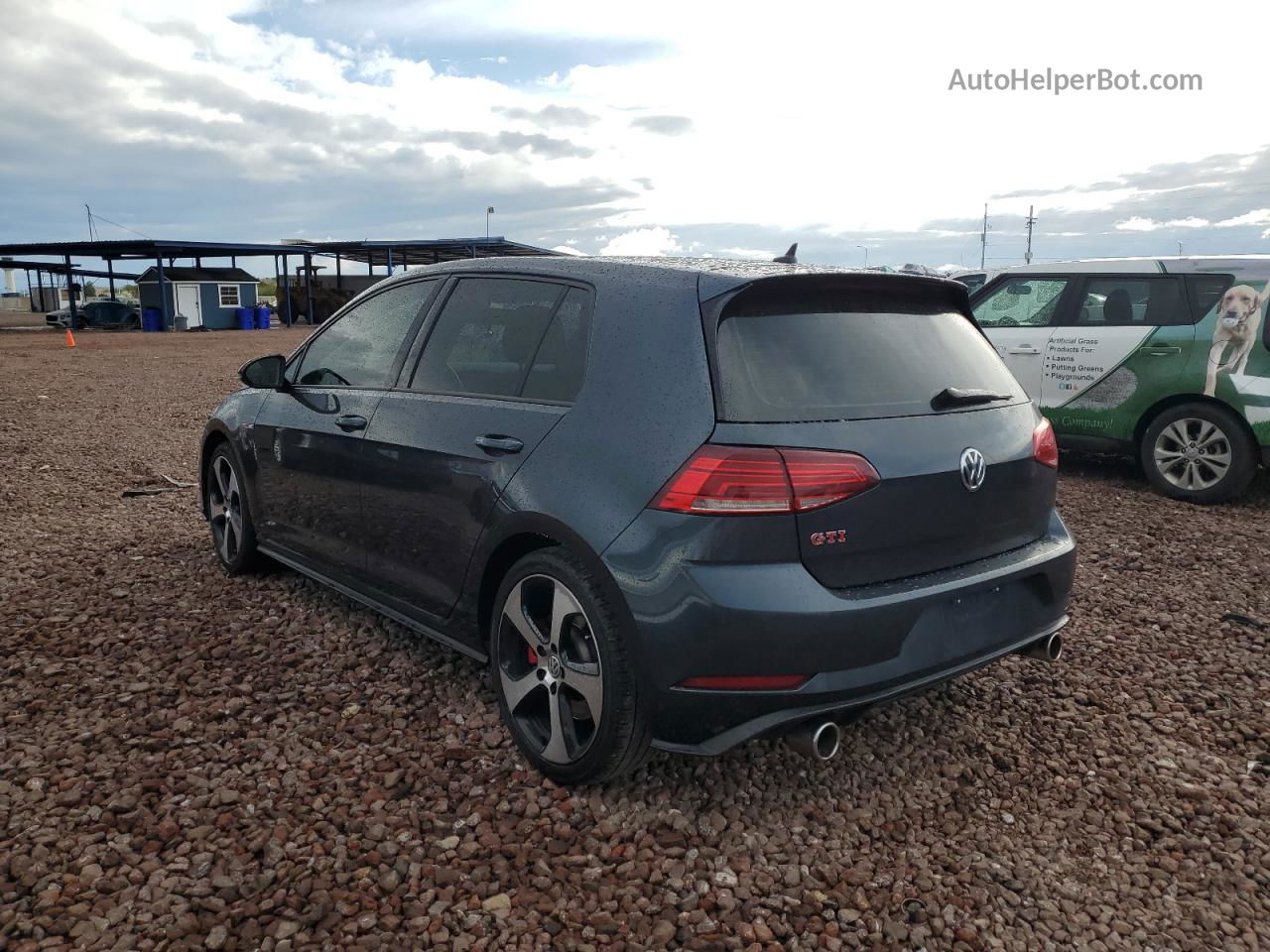 2019 Volkswagen Gti S Черный vin: 3VW6T7AU4KM034676